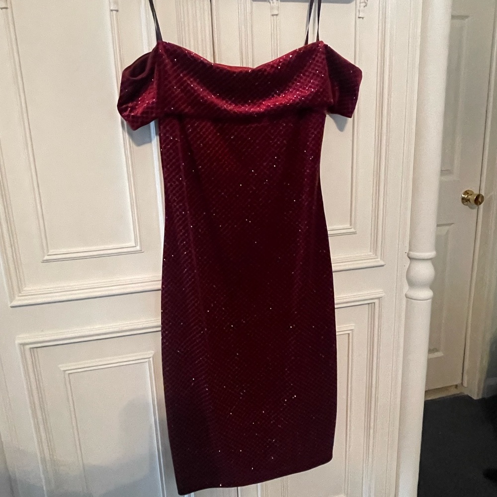 Used Dress, Color Red